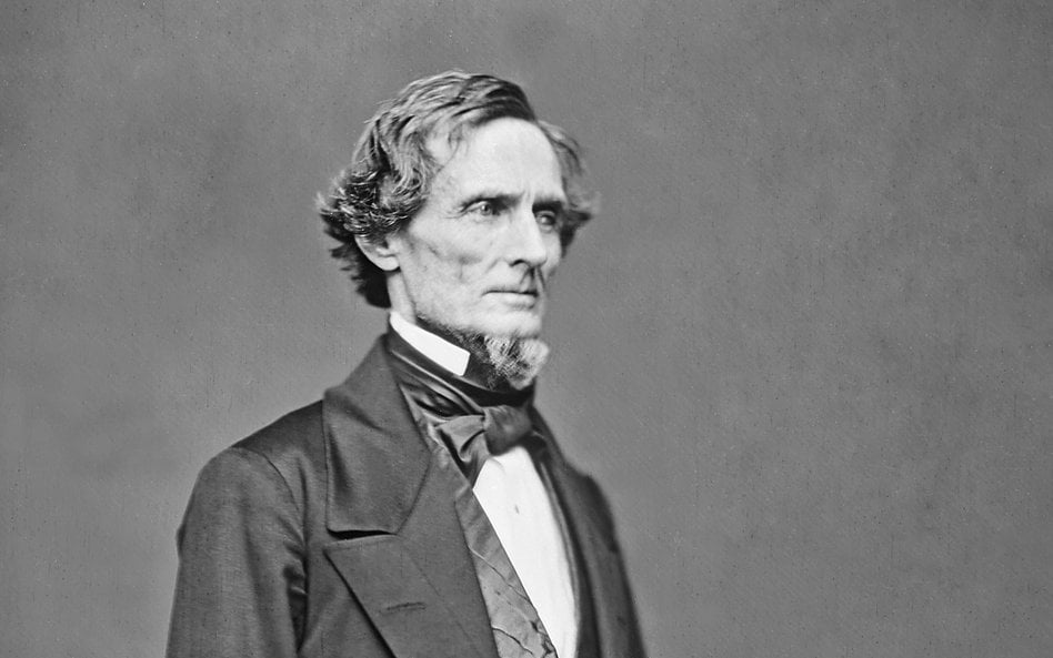 Jefferson Davis (1808–1889) – prezydent Skonfederowanych Stanów Ameryki od 18 lutego 1861 r. do 10 m