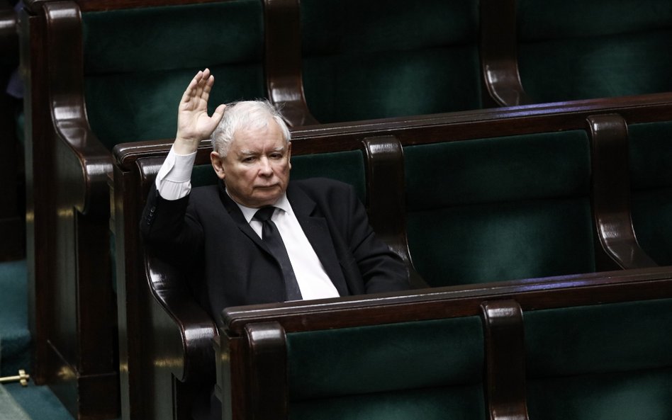 Jarosław Kaczyński, prezes Prawa i Sprawiedliwości