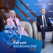 zdjęcie Forum Ekonomiczne Karpacz 08.09.2026,  Ewa Godlewska-Sowa oraz Mateusz Jankowski