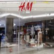 Zamknięty sklep H&M w Johannesburgu