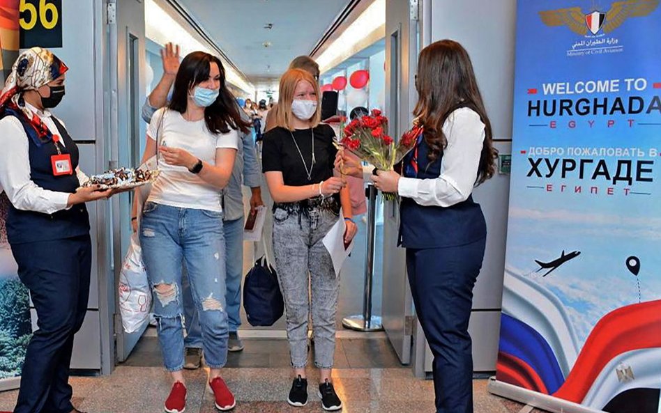 Rosyjscy turyści lądują już nad Morzem Czerwonym