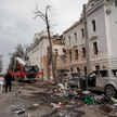 Miasto Sumy po rosyjskim ataku