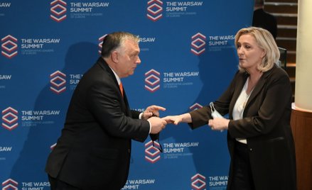Viktor Orbán i Marine Le Pen
