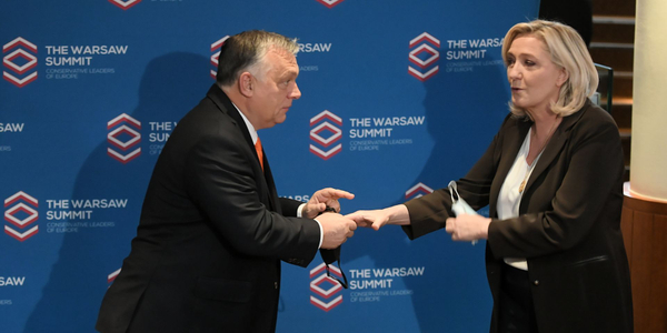 Marine Le Pen łączy siły w Parlamencie Europejskim z Viktorem Orbánem