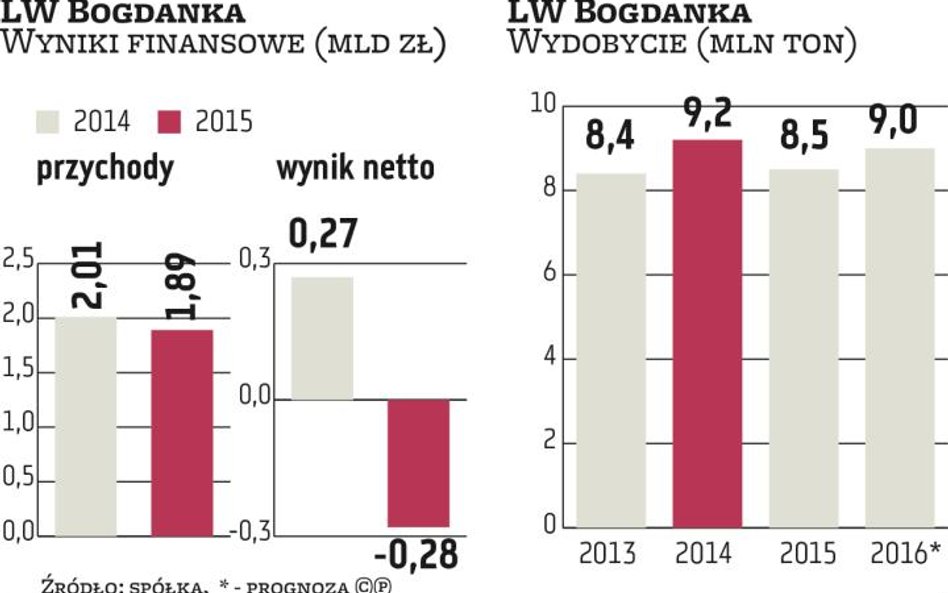 Bogdanka ucierpi na utworzeniu nowego holdingu