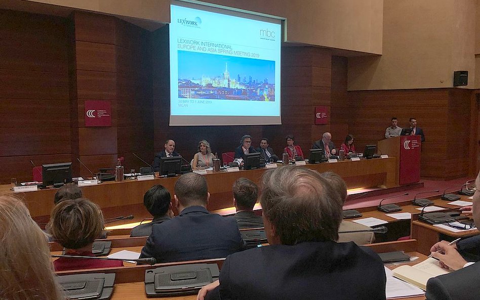 Spotkanie kancelarii prawnych zrzeszonych w Lexwork w Mediolanie