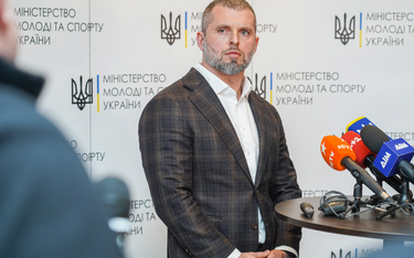 Ukraiński minister sportu Matwiej Bidny
