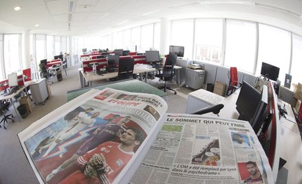Strajk w „L’Equipe”