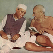 Ojcowie indyjskiej niepodległości: pierwszy premier Republiki Indii Jawaharlal Nehru i Mohandas Kara