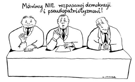Rysuje Andrzej Krauze