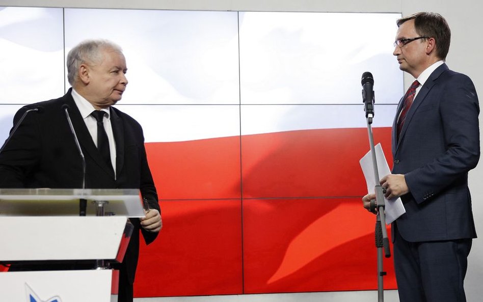 Jarosław Kaczyński i Zbigniew Ziobro