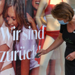 W Austrii od wtorku handel prawie jak dawniej. Wróciliśmy! – napis na sklepie w Innsbrucku