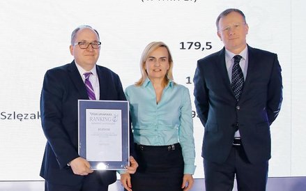 Od lewej: Arkadiusz Krasnodębski, partner zarządzający w Dentos, zwycięskiej kancelarii w XIV. ranki