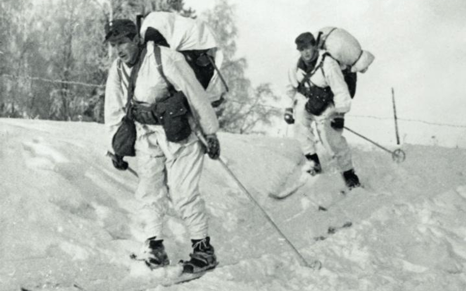 Szwedzcy ochotnicy w północnej Finlandii, luty 1940 r.