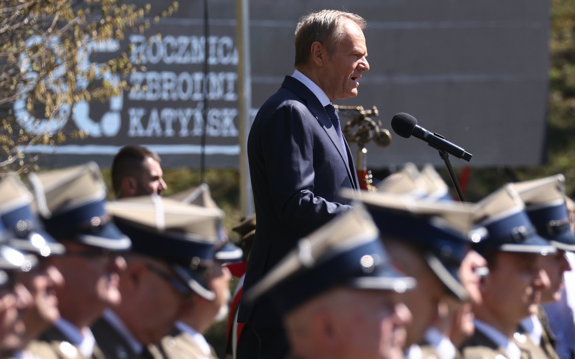 Papa na obchodach rocznicy zbrodni katyńskiej: Zło przez cały czas czai się wokół nas