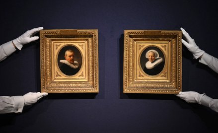Dwa obrazy Rembrandta zostały sprzedane na aukcji za niemal 60 mln złotych