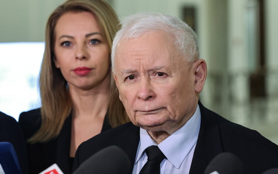 Prezes PiS Jarosław Kaczyński