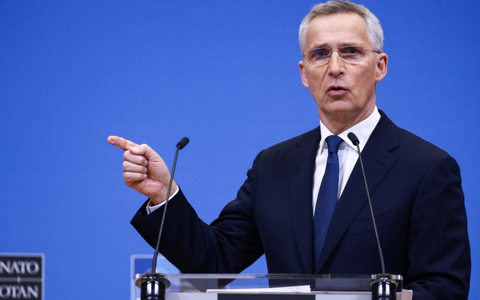 Sekretarz generalny NATO Jens Stoltenberg