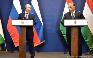 Putin i Orban. „Rosja może szantażować Węgry”