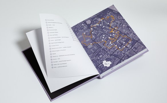 Michał Krasucki opisał 28 miejsc związanych z dawną dzielnicą żydowską w Warszawie.