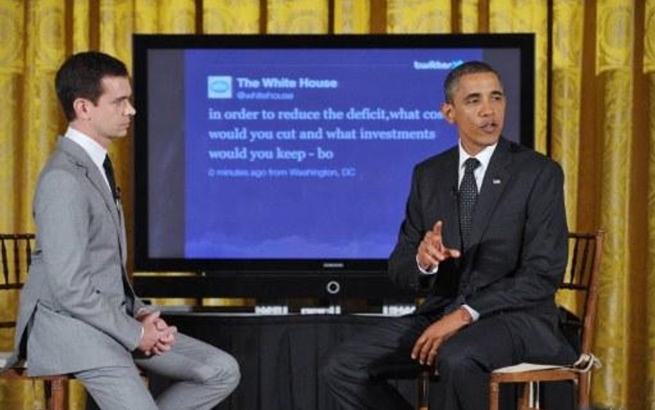 Obama ćwierkał z wyborcami