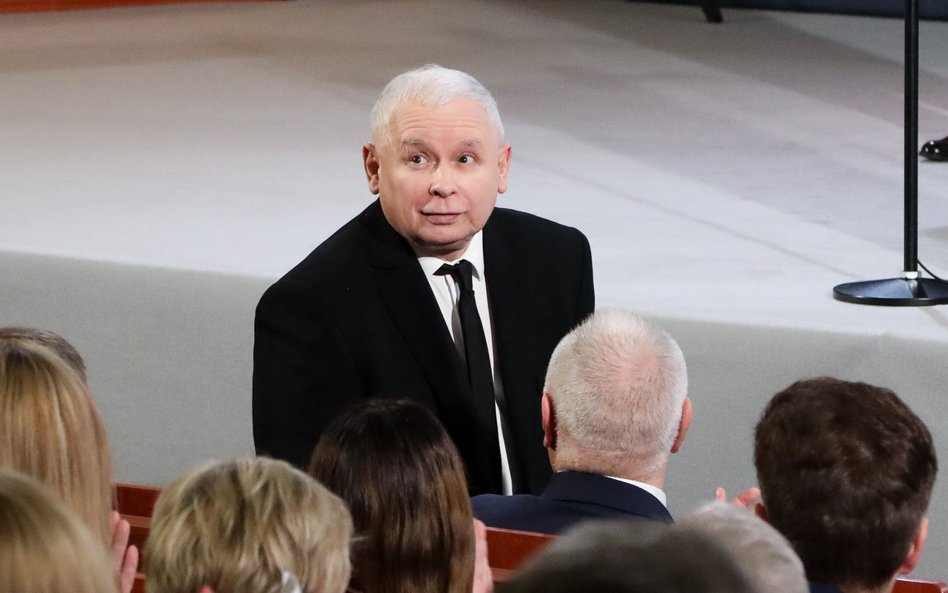 Prezes PiS Jarosław Kaczyński