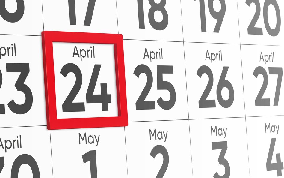 Wydarzy się dziś. Kalendarium wydarzeń na rynkach w dniu 24.04.2026