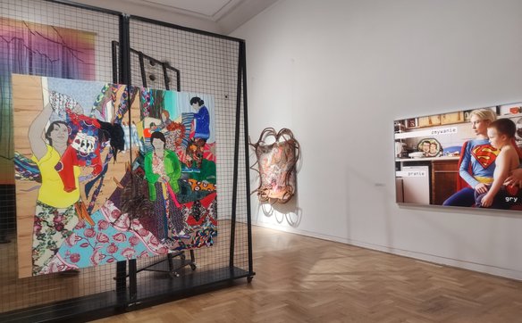 Na wystawie „Obraz w ruchu” ze zbiorów Fundacji Sztuki Polskiej ING