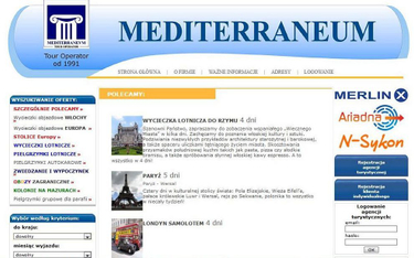 Upadło biuro podróży Mediterraneum