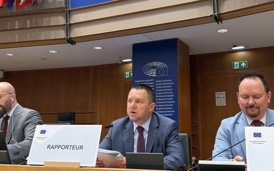 172. sesja plenarna Komitetu Regionów. Adam Ciszkowski, burmistrz Halinowa i prezes Związku Samorząd