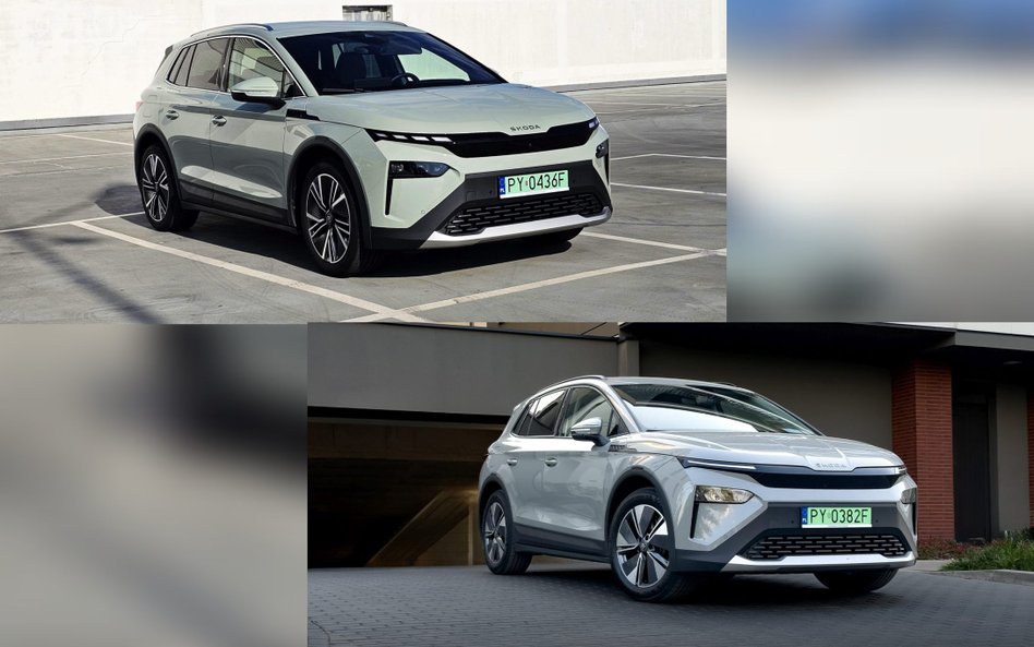 Takie same, a jednak inne - te dwie Skody Elroq różnią się od siebie przede wszystkim pojemnością ba