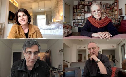 Bohaterowie filmu „Gadające głowy 2021” Jana P. Matuszyńskiego