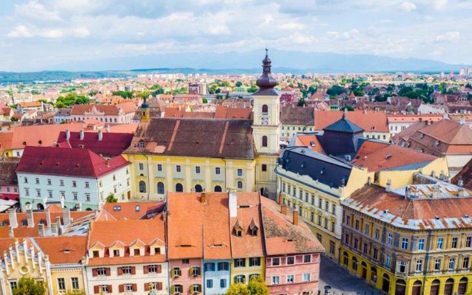 Sybin. Przez kilkanaście lat burmistrzem tego pięknego miasta był obecny prezydent Rumunii Klaus Ioh