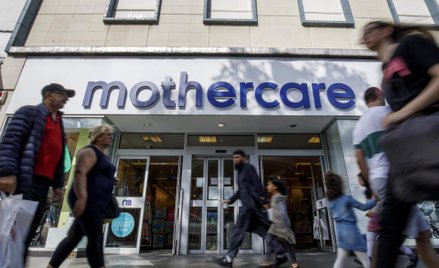 Sklepy Mothercare znikają z Wielkiej Brytanii