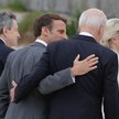 Emmanuel Macron i Joe Biden jeszcze w zażyłych stosunkach. Szczyt G7 w Kornwalii, 11 czerwca 2021 r.
