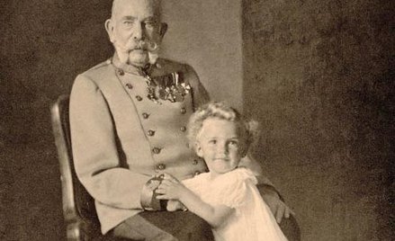 Franz Joseph I i Otto von Habsburg, jego wnuk
