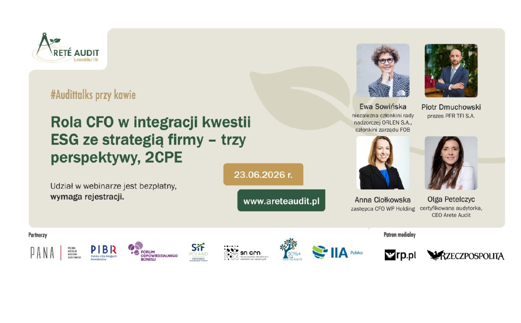 Rola CFO w integracji ESG ze strategia spółki – ryzyka i szanse