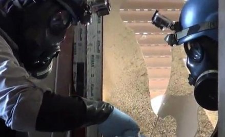 Eksperci OPCW i ONZ podczas inspekcji pod Damaszkiem