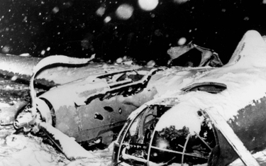 Rosyjski bombowiec zestrzelony w czasie wojny zimowej