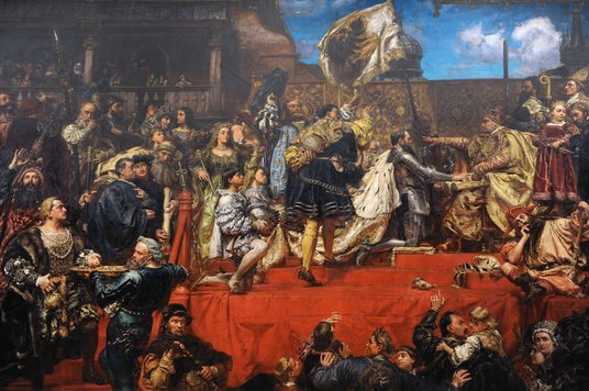 „Hołd pruski” – obraz Jana Matejki z 1882 r.