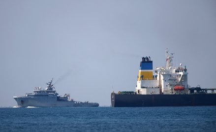 Francuska marynarka wojenna zatrzymała rosyjski tankowiec floty cieni na Morzu Śródziemnym