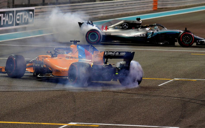 Bolidy Fernando Alonso i Lewisa Hamiltona