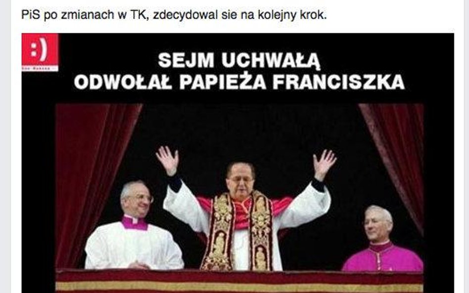 Marek Sowa żartuje z PiS-u i Kościoła