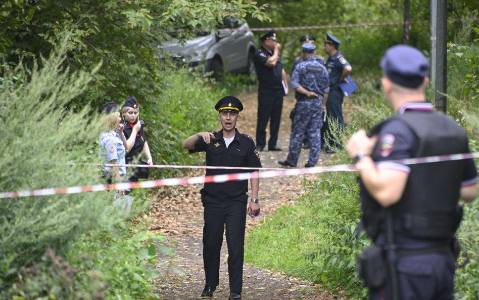 Miejsce, w którym spadł w Moskwie dron, zostało wyłączone z ruchu