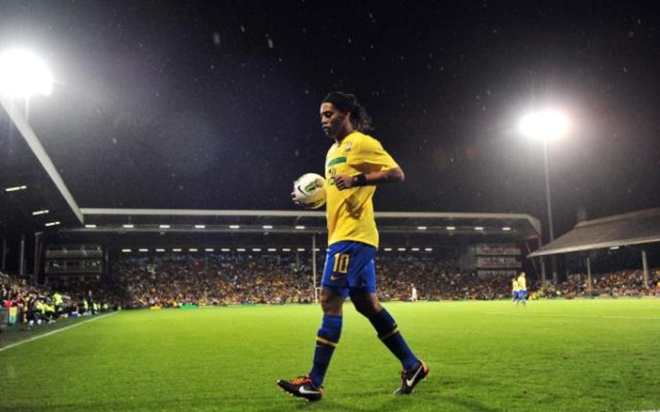 Ronaldinho w meczu z Ghaną