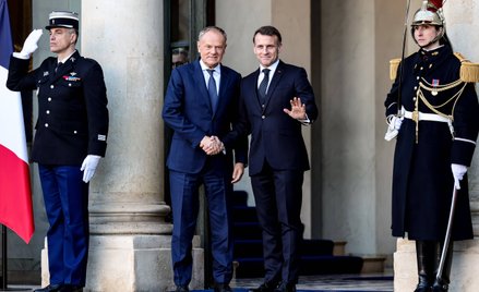 Premier Donald Tusk odniósł się do słów prezydenta Francji Emmanuela Macrona dotyczących programu od