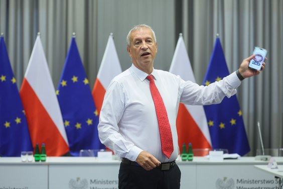 Rzecznik prasowy ministra koordynatora służb specjalnych Jacek Dobrzyński