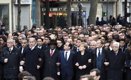 Paryski marsz przeciw terroryzmowi