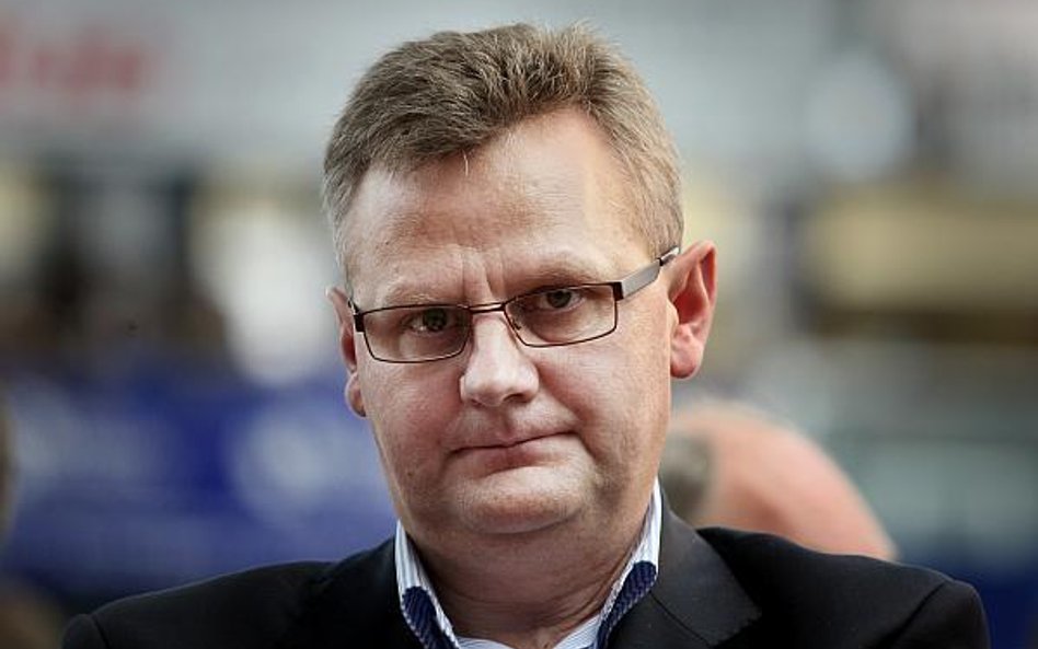 Minister skarbu Aleksander Grad