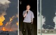 Moskwa po ataku ukraińskich dronów, Ed Sheeran podczas koncertu w Filadelfii, płonący zbiornik Aramc